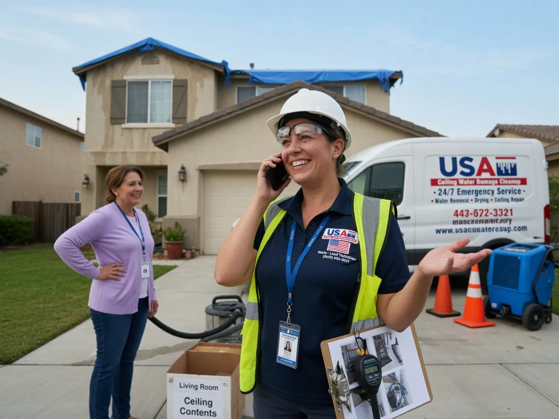 Ceiling Water Damage Restoration West Salem, IL FAQs